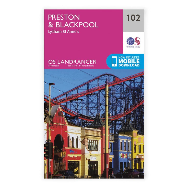 OS Landranger / Preston & Blackpool