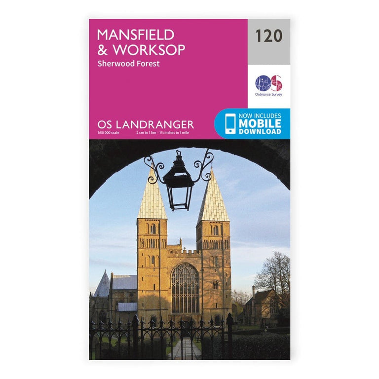 OS Landranger / Mansfield, Worksop, Sherwood