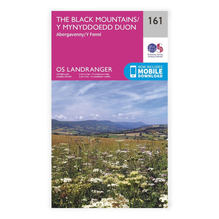 OS Landranger / Abergavenny & Black Mountains