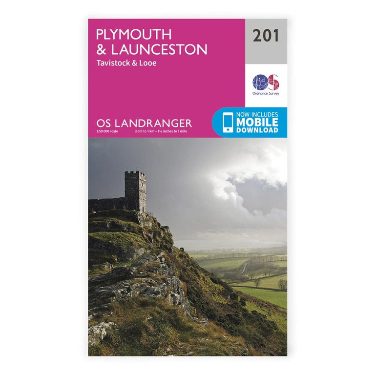 OS Landranger / Plymouth & Launceston