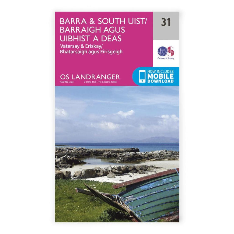 OS Landranger / Barra & South Uist