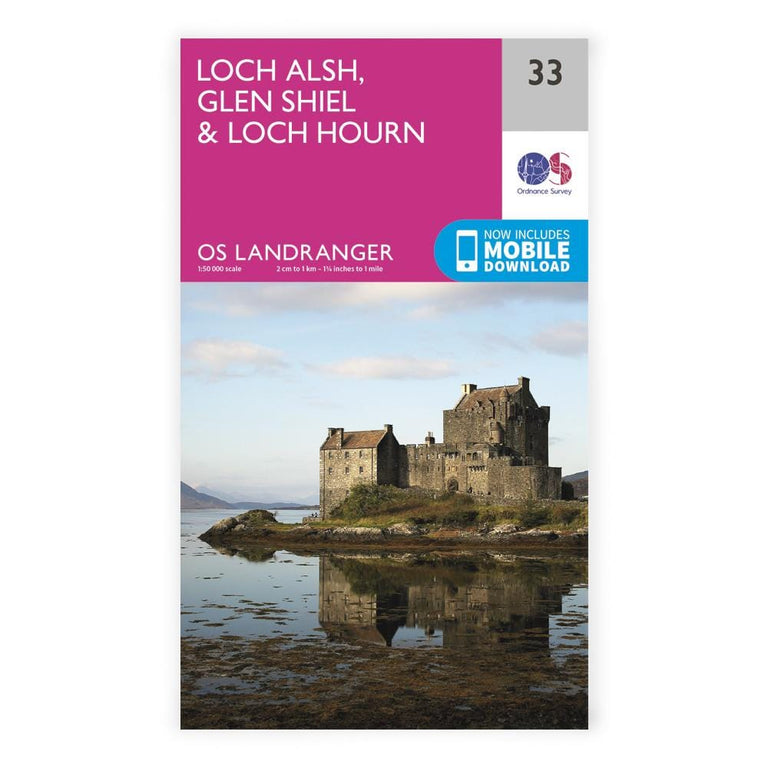 OS Landranger / Loch Alsh & Glen Sheil