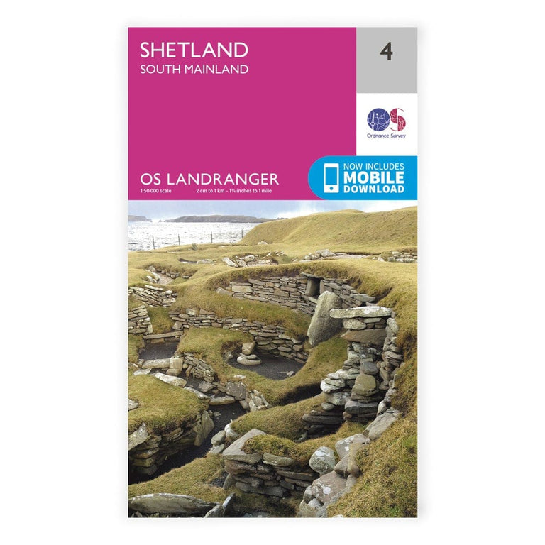 OS Landranger / Shetland South Mainland