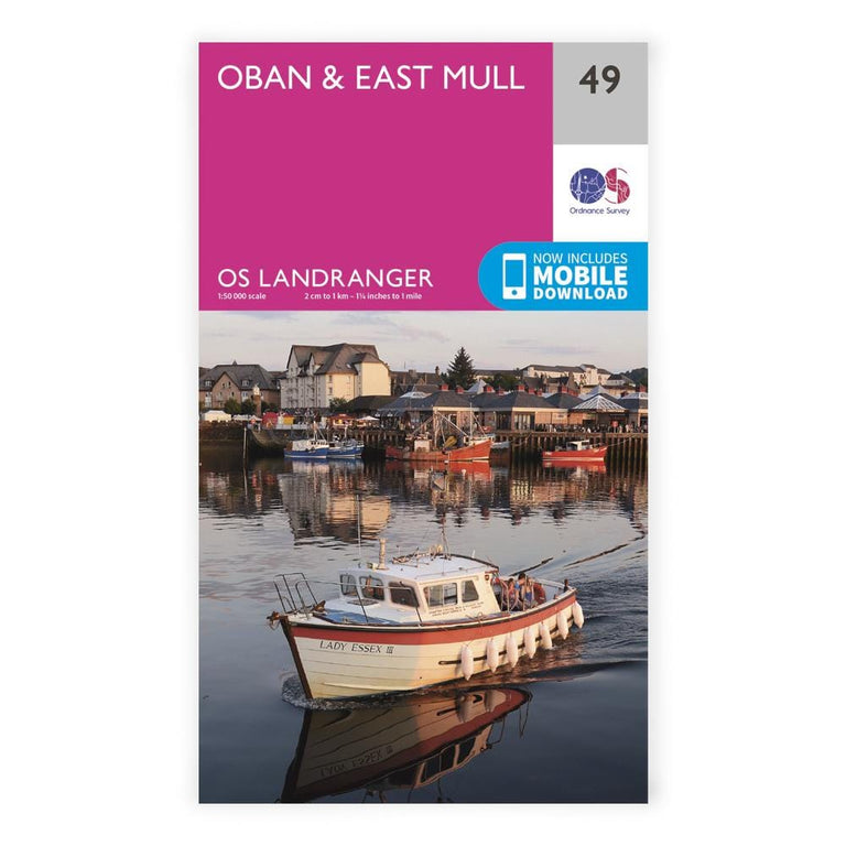 OS Landranger / Oban & East Mull