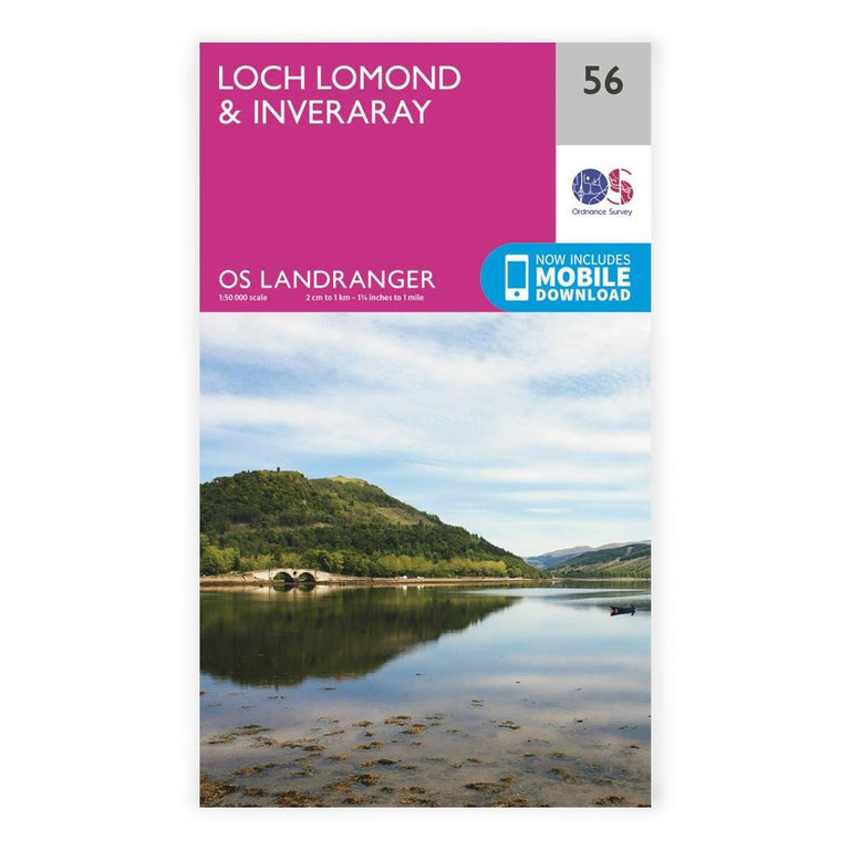 OS Landranger / Loch Lomond & Inveraray