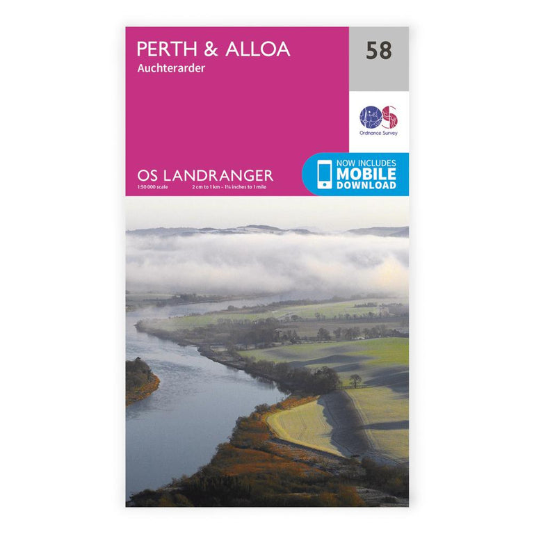 OS Landranger / Perth To Alloa