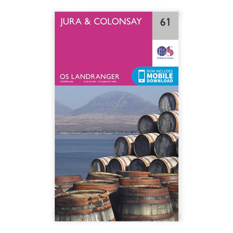 OS Landranger / Jura & Colonsay