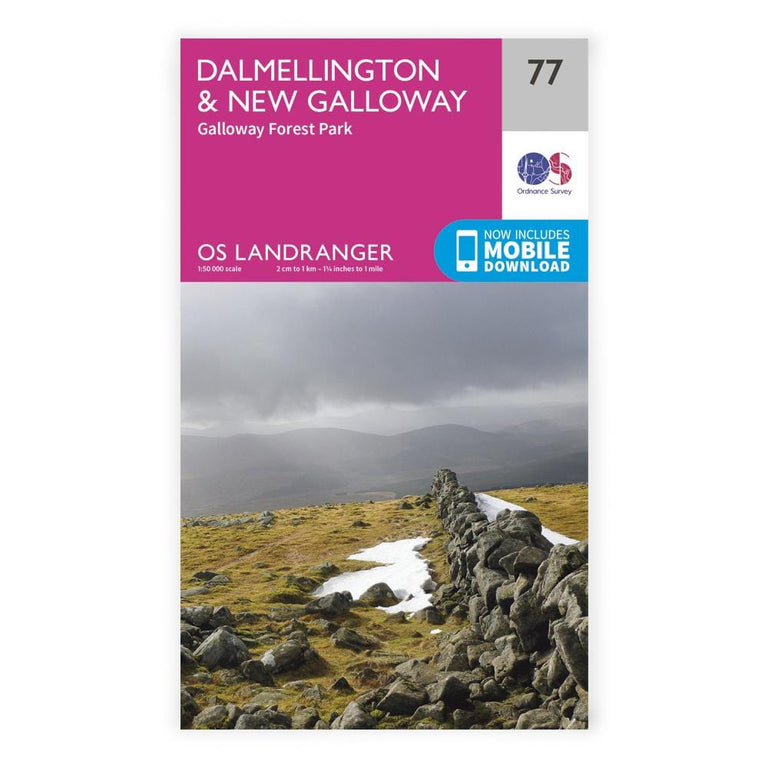 OS Landranger / Dalmellington To New Galloway