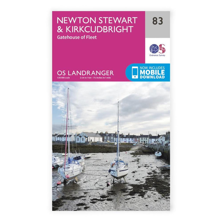 OS Landranger / Newton Stewart & Kirkcudbright