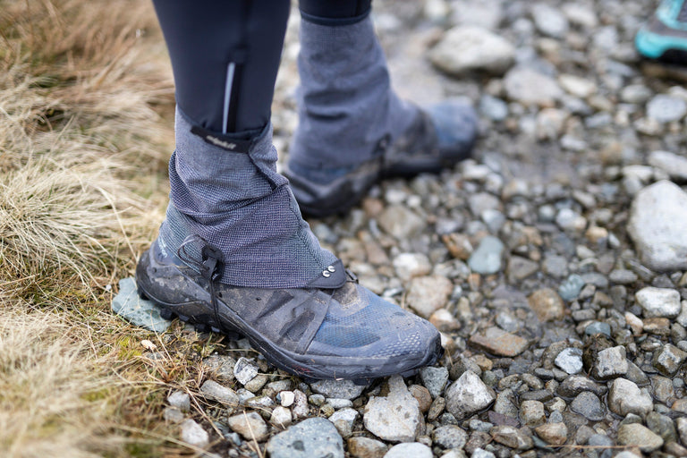 alpkit kanju trail running gaiter - action