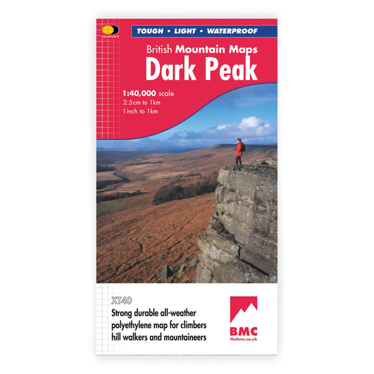 Harvey Mountain Map: Dark Peak