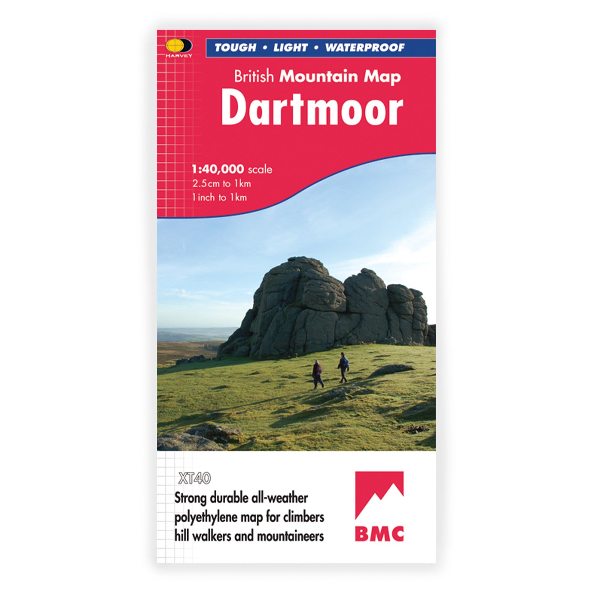 Harvey British Mountain Map: Dartmoor
