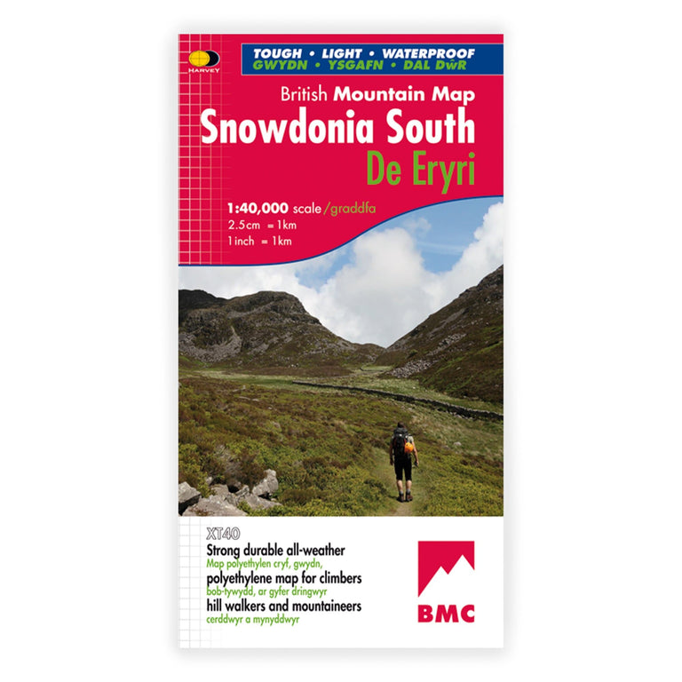 Harvey Mountain Map: Snowdonia South