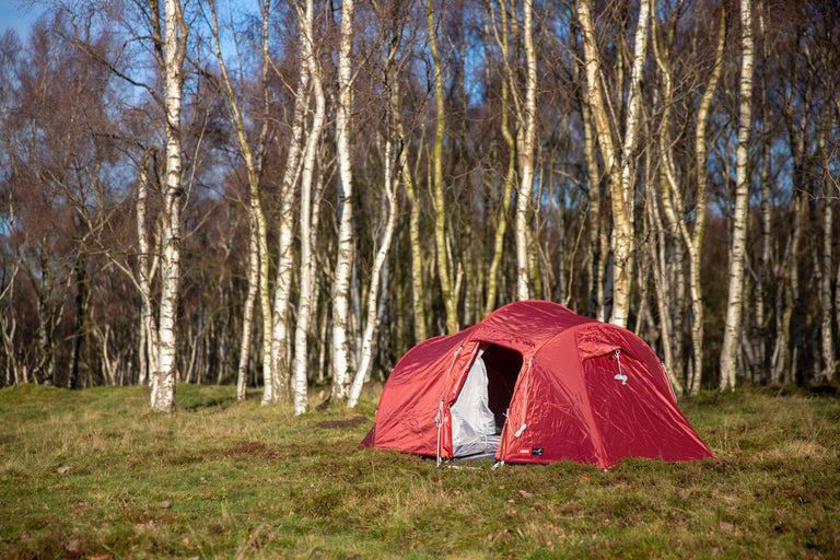 viso 2 tunnel tent - action - closed