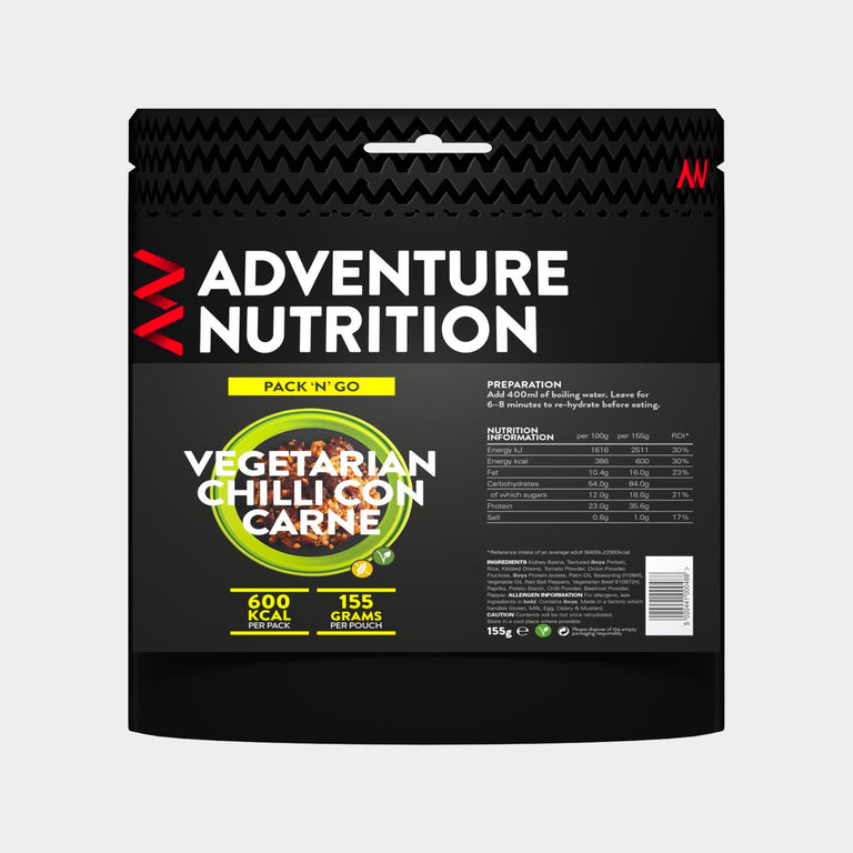 Adventure Nutrition - Pack N Go - Veggie Mains