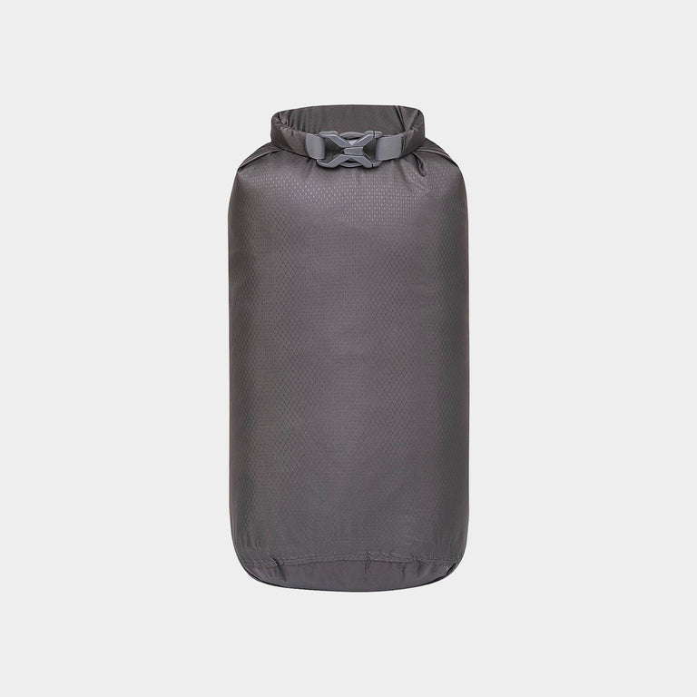 alpkit airlock dry bag 1l in tarmac - closed