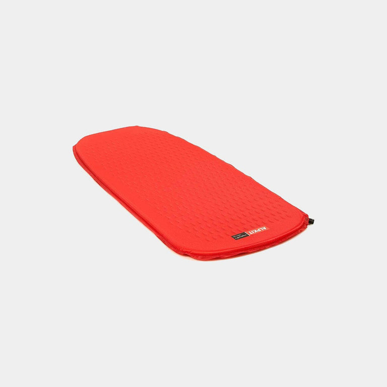 alpkit airo 120 sleeping mat in chilli red - closed