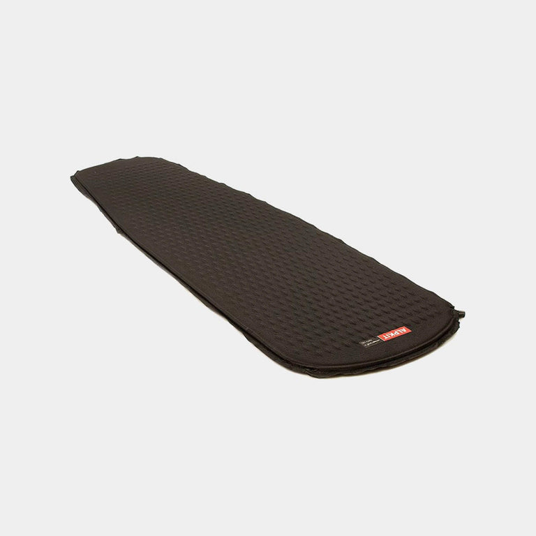 alpkit airo 180 sleeping mat in black - closed