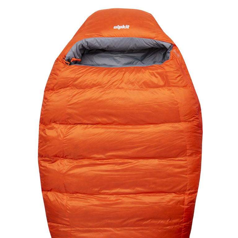 Alpkit alpinedream 1000 down sleeping bag - closed