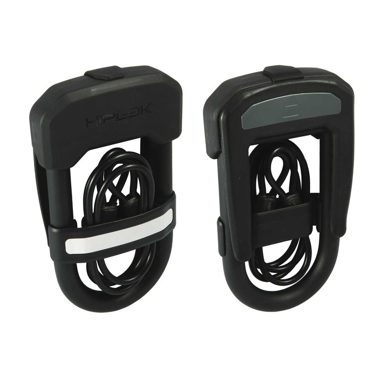 Hiplok DC Lock & Cable Front and Back