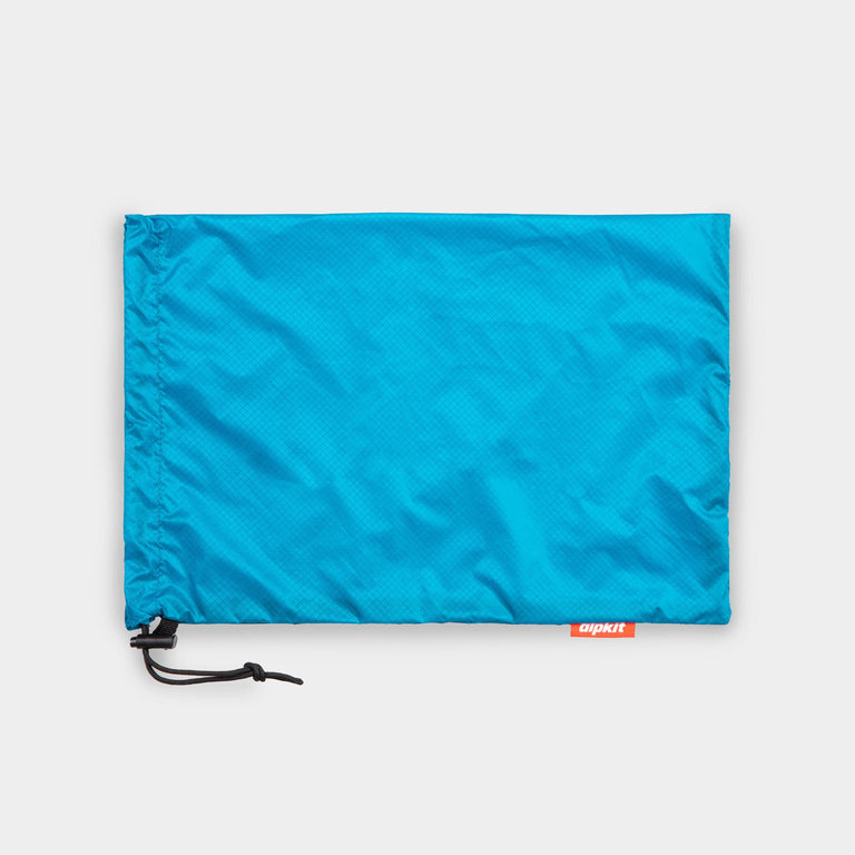 alpkit apollo drawstring accessory bag large in blue