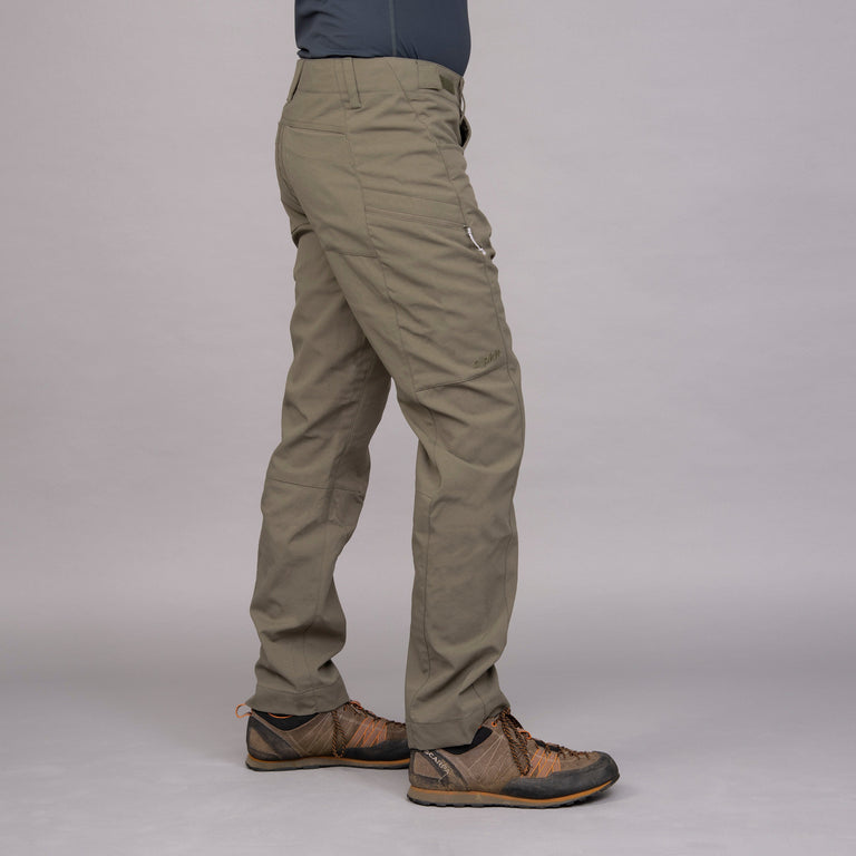 arnison mens trekking trouser pant in mortar side