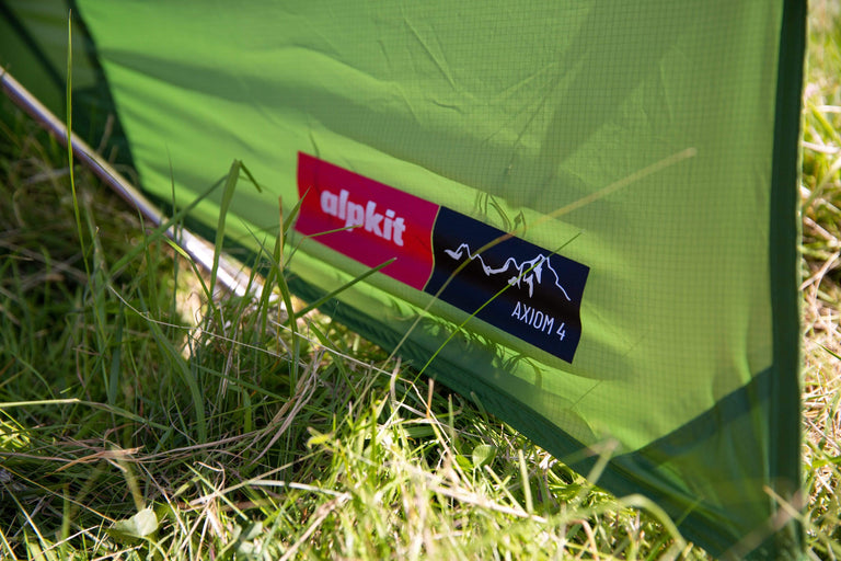 Alpkit axiom tent logo - closed