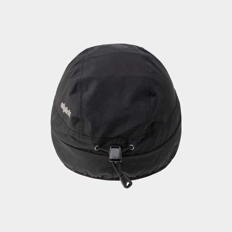 alpkit Baffin Fleece Lined Waterproof Hat in black side