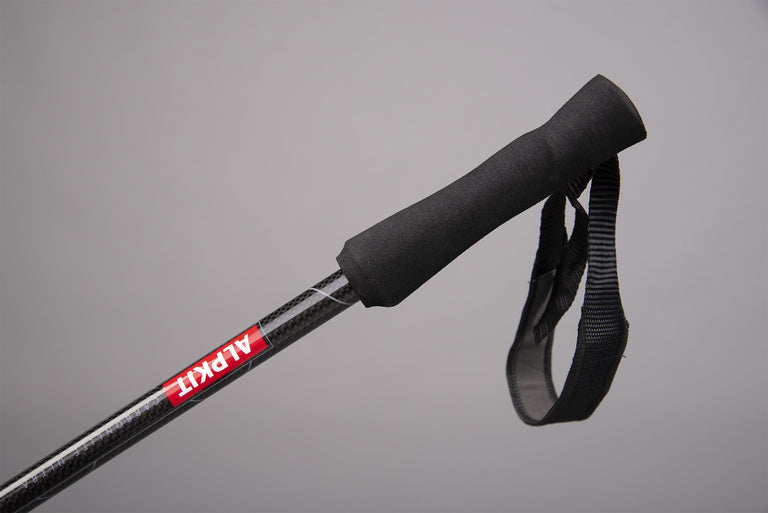 carbonlite trekking pole handle detail