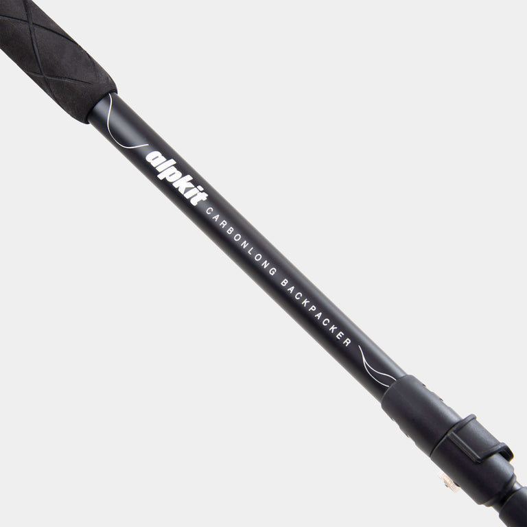 carbonlong backpacker trekking pole logo