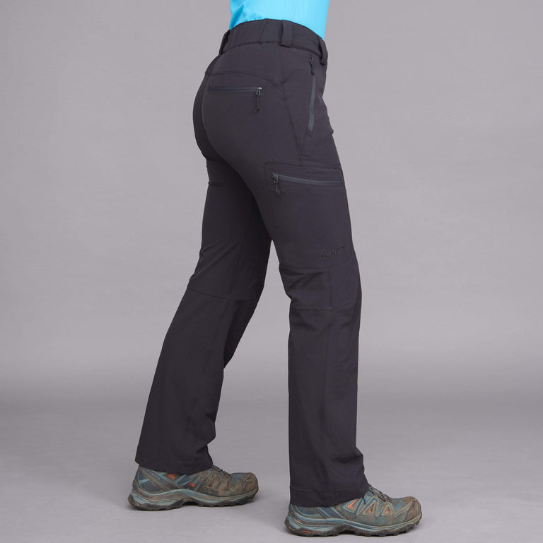 Alpkit womens chilkoot soft-shell trousers side