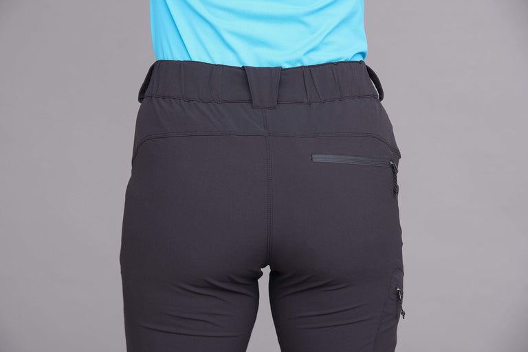 Alpkit womens chilkoot soft-shell trousers rear waistband