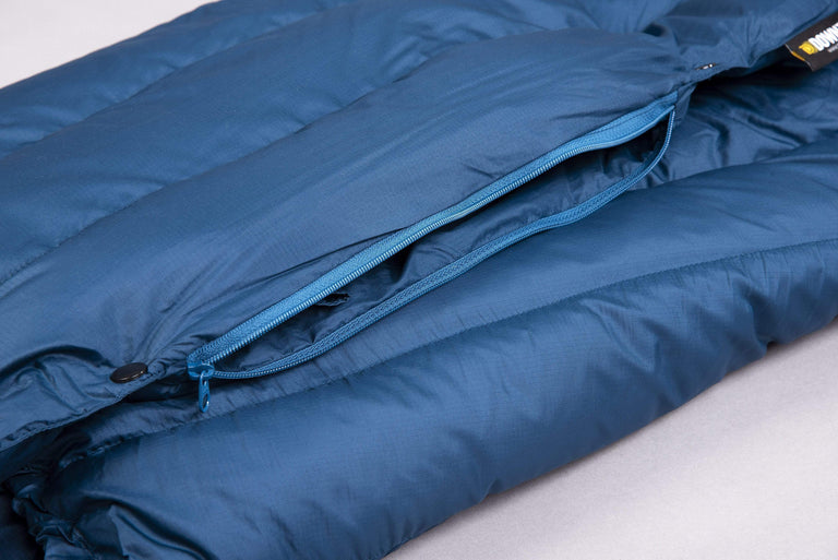 alpkit cloud cover down quilt duvet in nemo zip