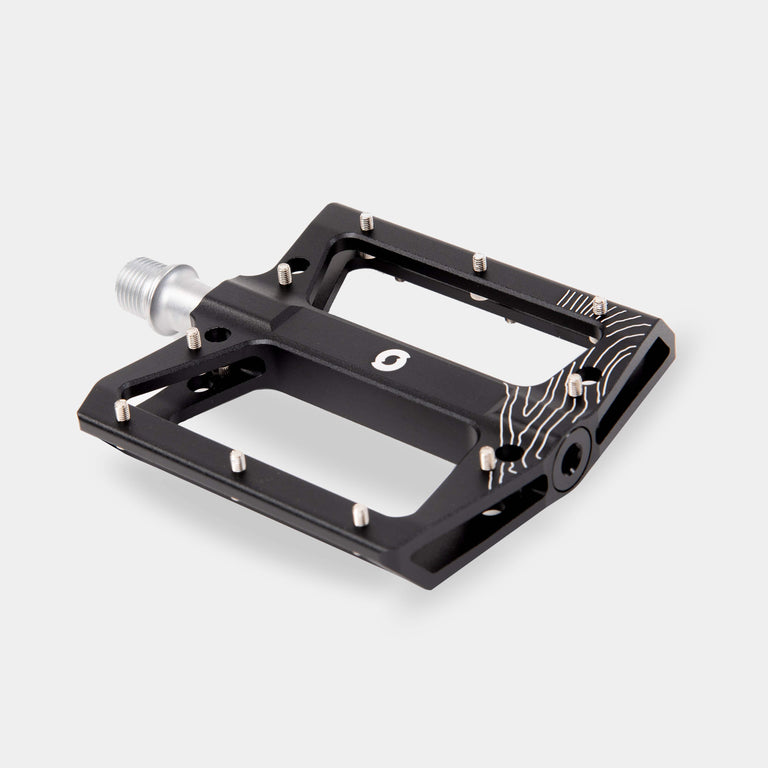 distortion flat mountain bike pedal