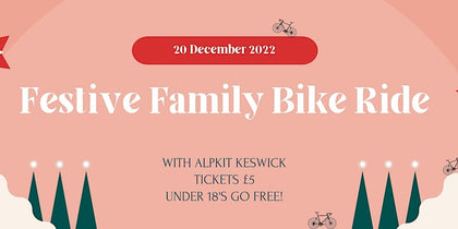Family Festive Social Bike Ride with Alpkit Keswick