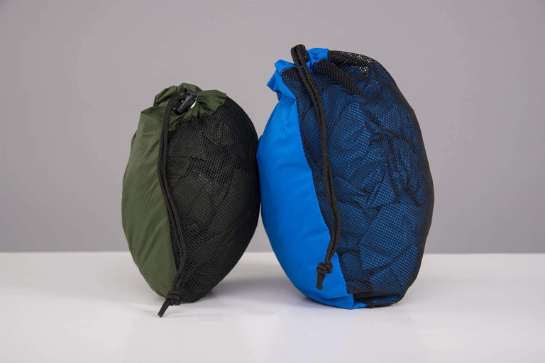 hunka and hunka xl bivy bags packed