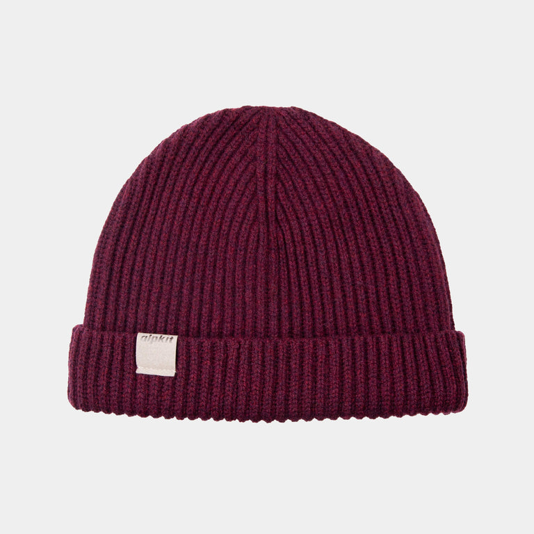 Alpkit Idwal beanie hat in cosmos purple - closed