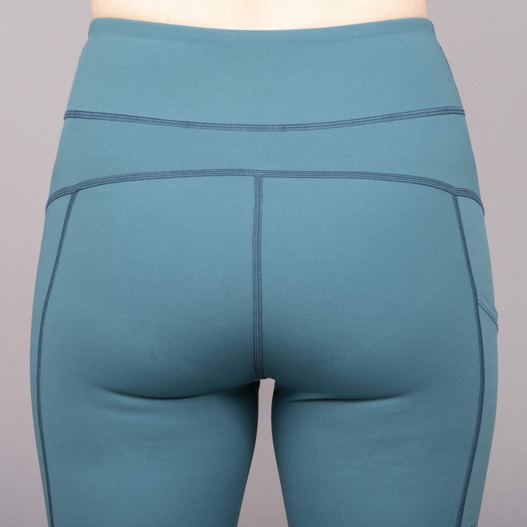 alpkit mello tight in spruce rear waistband - closed