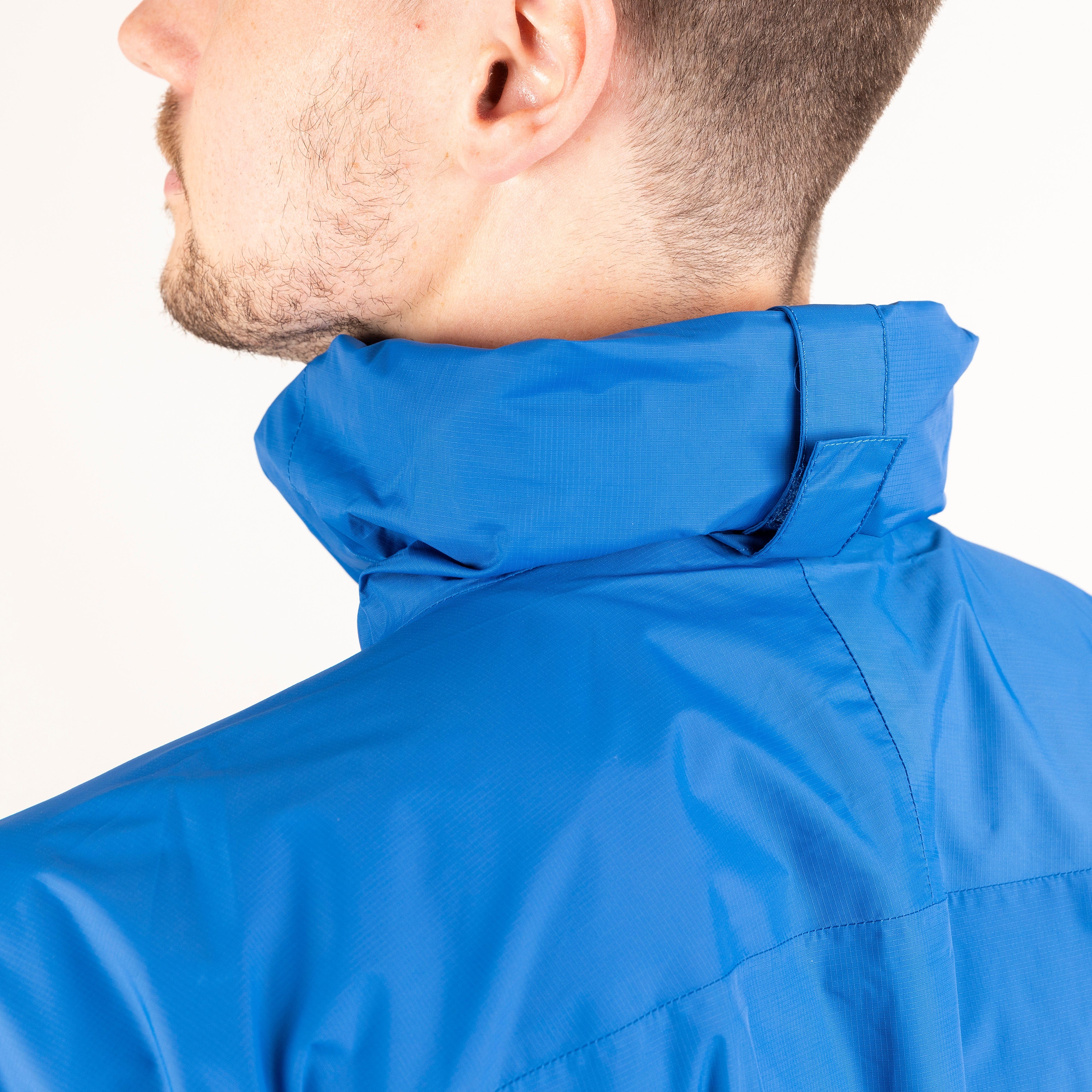 Mens waterproof jacket 2025 with foldaway hood