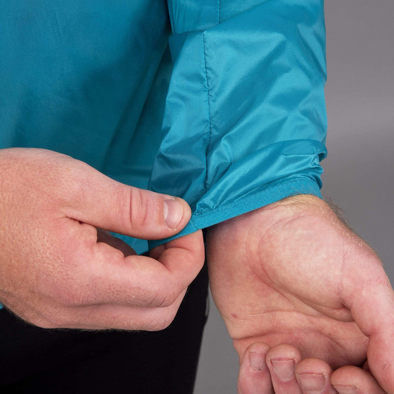 mens arro jacket in surf front cuff