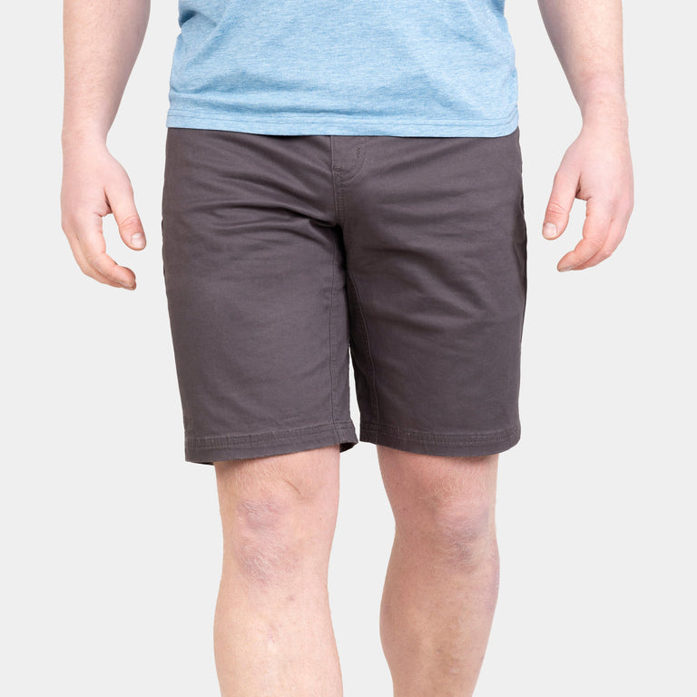 alpkit mens bloc shorts in tarmac grey