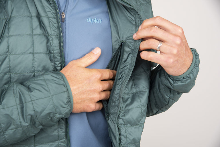 alpkit mens heiko jacket inside pocket