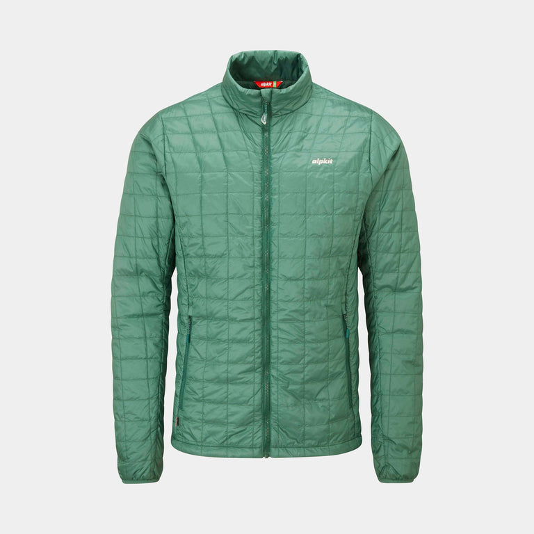 Alpkit men's Heiko insulated jacket in Stirling - closed