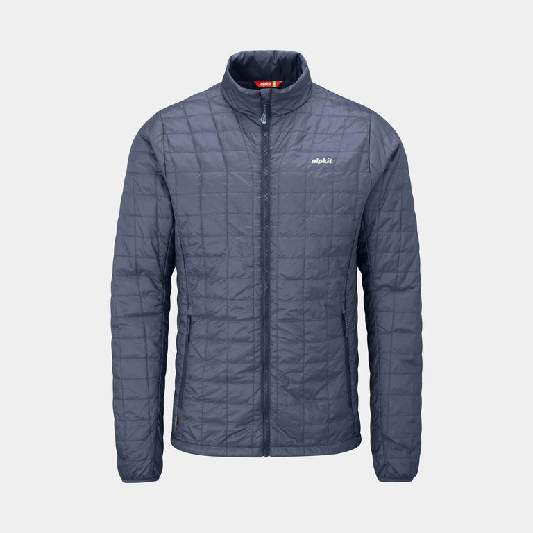 Alpkit men's Heiko insulated jacket in Outer Space - closed