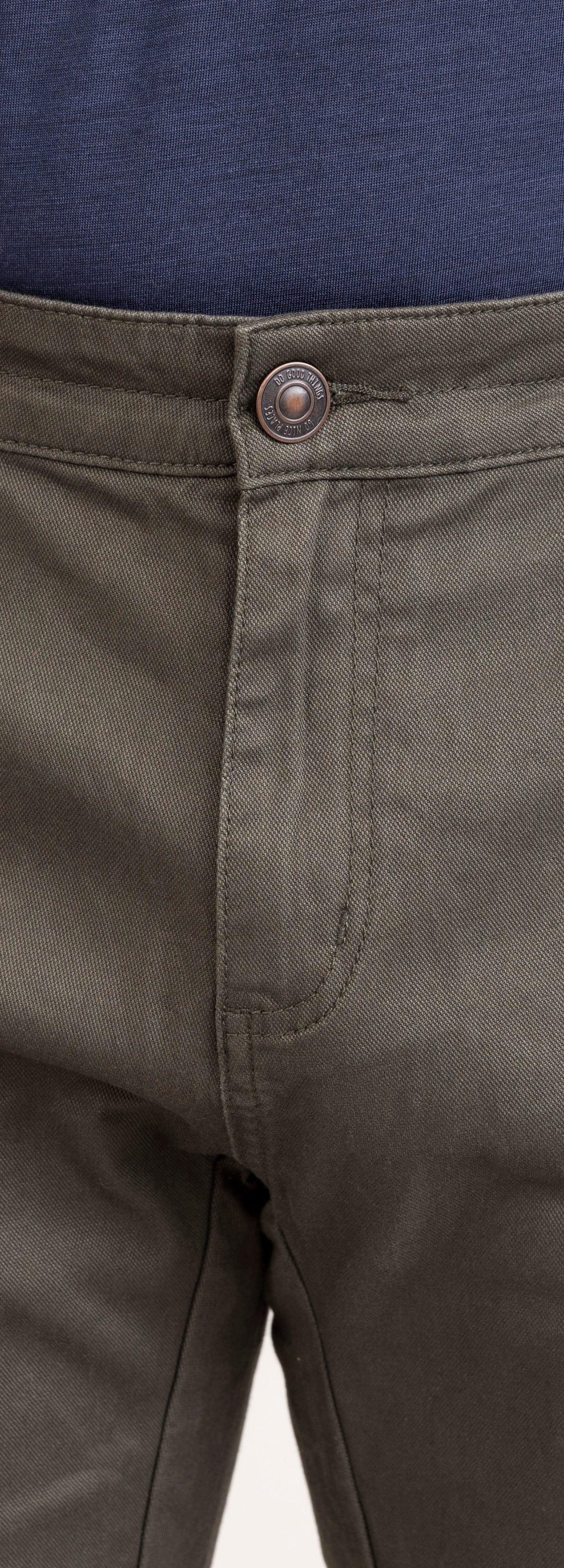 Kraft Mens Organic Cotton Canvas Trousers