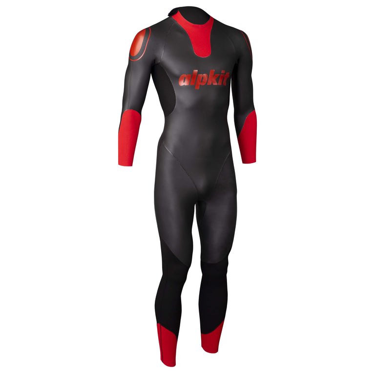 mens lotic outdoor swimming wetsuit - closed