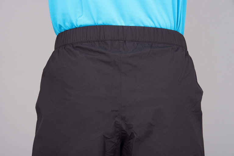 Men's parallax lightweight waterproof trouser rear waistband - closed