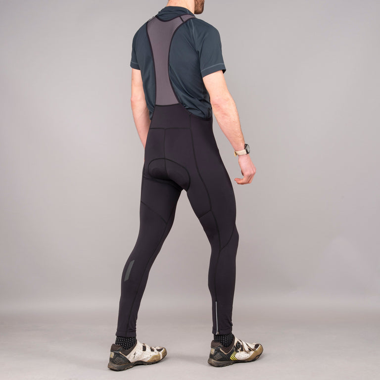 mens alpkit rhythm bib cycling tights rear