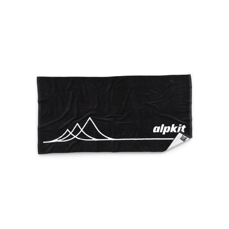 alpkit mountains beach towel 