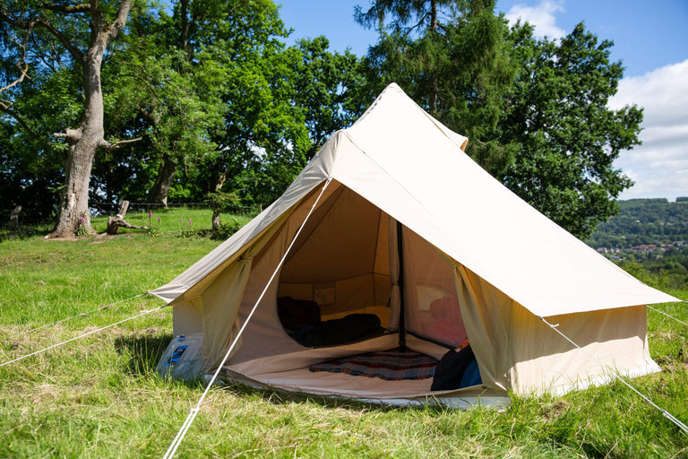 Alpkit roundhouse organic cotton bell tent inner - action